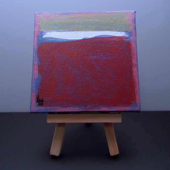 Acrylic Painting - Abstract Blocks - Picture 2 of 5